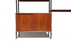 Danish Modern Teak Free Standing Wall Unit with Bar by Lyby M belfabrik - 4802785