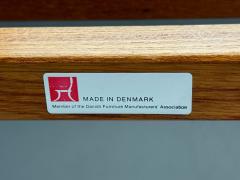 Danish Modern Teak Glass Square Coffee Table Denmark 1960s - 4348083