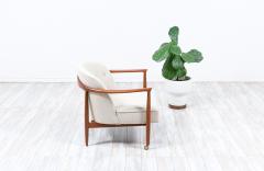 Danish Modern Teak Lounge Chair by Finn Andersen for Selig - 3370796
