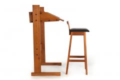 Danish Modern Teak Mid Century Standing Desk - 4819765