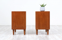 Danish Modern Teak Night Stands with Single Drawers - 2496437