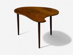 Danish Modern Teak Organic Form Side Table Denmark 1950s - 4331638