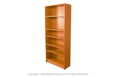 Danish Modern Teak Tall Bookcase - 3498734