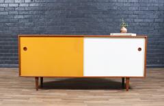 Danish Modern Teak Two Tone Lacquered Credenza - 4280517