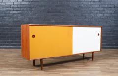 Danish Modern Teak Two Tone Lacquered Credenza - 4280521