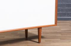 Danish Modern Teak Two Tone Lacquered Credenza - 4280532