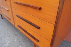 Danish Modern Teak and Rosewood Low Dresser - 421853