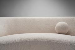 Danish Modern Two Seater Sofa with an Accent Pillow Denmark ca 1940s - 2907444