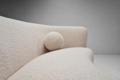Danish Modern Two Seater Sofa with an Accent Pillow Denmark ca 1940s - 2907445