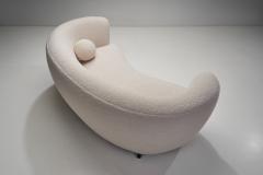 Danish Modern Two Seater Sofa with an Accent Pillow Denmark ca 1940s - 2916949