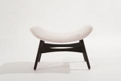 Danish Modern Walnut Footstool C 1950s - 2608928