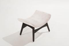 Danish Modern Walnut Footstool C 1950s - 2608932