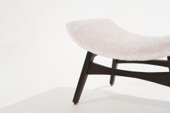 Danish Modern Walnut Footstool C 1950s - 2608933