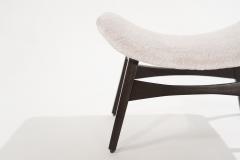 Danish Modern Walnut Footstool C 1950s - 2608936