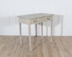 Danish Neoclassical Painted Console Table with Marbled Top Circa 1820 - 4353523