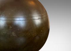 Danish Petite Art Deco Table Lamp in Patinated Bronze - 3745039