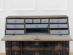Danish Rococo Secretaire Circa 1760 - 4737273