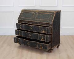 Danish Rococo Secretaire Circa 1760 - 4737285