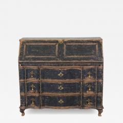 Danish Rococo Secretaire Circa 1760 - 4738857