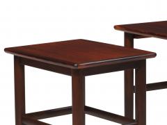 Danish Rosewood Nesting Side Tables - 2357121