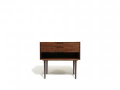 Danish Rosewood Nightstand Bedside Tables with Drawers - 4029964