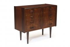 Danish Rosewood Nightstands Cabinets a Pair - 1080204