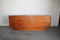 Danish Teak 9 Draw Dresser - 3494199