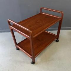 Danish Teak Mid Century Bar Cart or Drinks Trolley in the Style of Dane Decor - 4059624