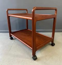 Danish Teak Mid Century Bar Cart or Drinks Trolley in the Style of Dane Decor - 4059636