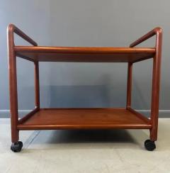 Danish Teak Mid Century Bar Cart or Drinks Trolley in the Style of Dane Decor - 4059637