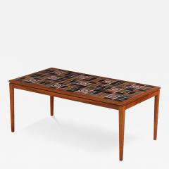 Danish Teak Tile Top Coffee Table - 4592488
