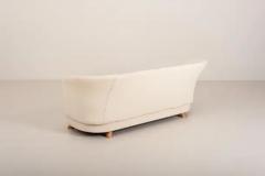 Danish Three Seater Sofa Upholstered in Casentino Tuscan Fabric Denmark 1940s - 3469027