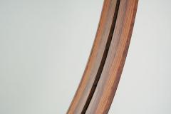 Danish Triangular Wood Mirrors by Th Poss Copenhagen Denmark 1960s - 2188922