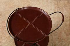 Danish Trolley or Barcart with Leather Trays - 3007301