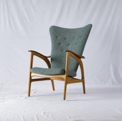 Danish Wingback Lounge Chair - 224214
