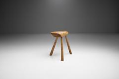 Danish Wooden Tripod Milking Stool Denmark 1940s - 1966846