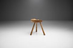 Danish Wooden Tripod Milking Stool Denmark 1940s - 1966847
