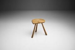 Danish Wooden Tripod Milking Stool Denmark 1940s - 1966853