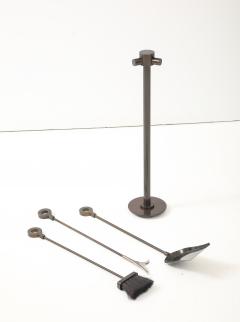 Danny Alessandro Danny Alessandro Bronze Finished Fire Tools  - 4417874