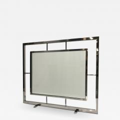 Danny Alessandro Danny Alessandro Chrome and Glass Fire Screen - 1605308