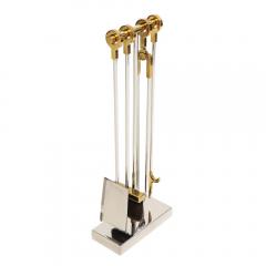 Danny Alessandro Danny Alessandro Fireplace Tools Brass Nickel Chrome Ring Handle - 2849880