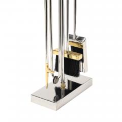 Danny Alessandro Danny Alessandro Fireplace Tools Brass Nickel Chrome Ring Handle - 4432869