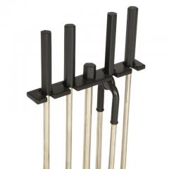 Danny Alessandro Danny Alessandro Fireplace Tools Matte Black and Nickel Chrome - 2776445