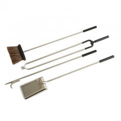 Danny Alessandro Danny Alessandro Fireplace Tools Matte Black and Nickel Chrome - 2776449