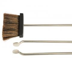 Danny Alessandro Danny Alessandro Fireplace Tools Matte Black and Nickel Chrome - 2776453
