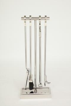 Danny Alessandro Modernist Steel Chrome Fireplace Tools - 774407