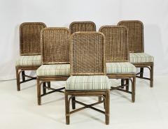 Danny Ho Fong Set of 6 Dining Chairs by The Fong Brothers Los Angeles - 4164228