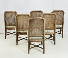 Danny Ho Fong Set of 6 Dining Chairs by The Fong Brothers Los Angeles - 4164232