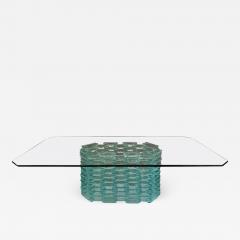 Danny Lane Danny Lane Style Tinted Glass Coffee Table - 651831