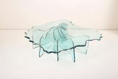 Danny Lane Huge Crystal Cut Glass Shell Coffee Table by Danny Lane for Fiam - 971854